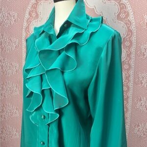 Tone Konfektion Ruffle Blouse – Denmark
